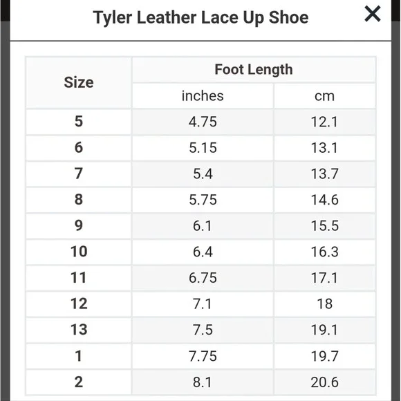 Lamour Boys Size 12 Tyler Leather Lace Up Shoes Oxfoed Flats Black Little Kids - Picture 7 of 7